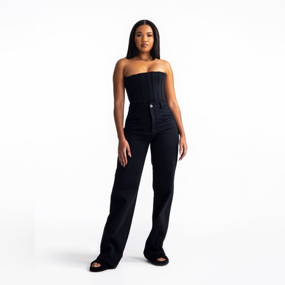 Hanifa Averi Pants in Black Size 3XL